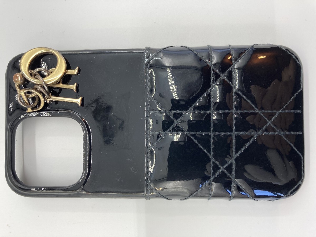Christian Dior Lady Dior iphone13&13PRO black mobile phone