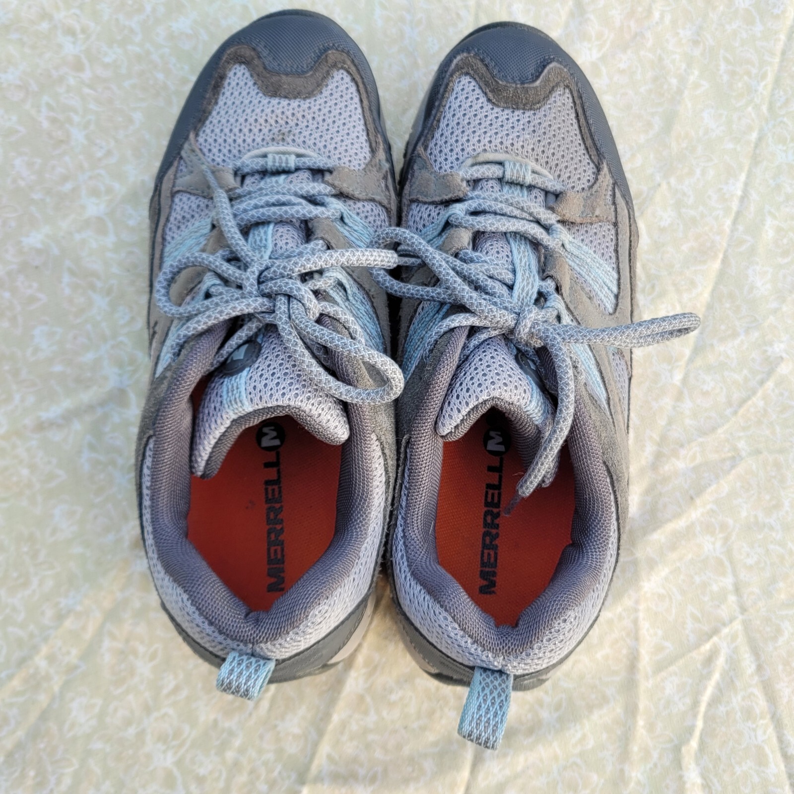 Merrell Hiking Accentor Donna Tg. Scarpe 8 5 Wild Dove Dream Blu