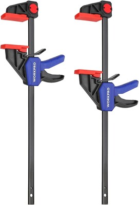Workpro 12 Zoll/300 mm Ratsche Bar Klemme Set, 17 Zoll/440 mm Spreader