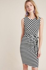 NWT Sz S Anthropologie Elena Striped Dress by Bailey 44 Retail $160