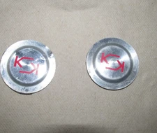 (2) Fits For Kirby HERITAGE/LEGEND   WHEEL HUBCAPS