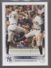 2022 Topps #399: Fenway Park Fireworks