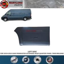 For 2019-2024 RAM Promaster Extended Left Rear Quarter Panel Trim Molding Flare