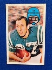 1970 Kellogg's Football 3-D Superstars TOM WOODESHICK - 30 Eagles NRMT