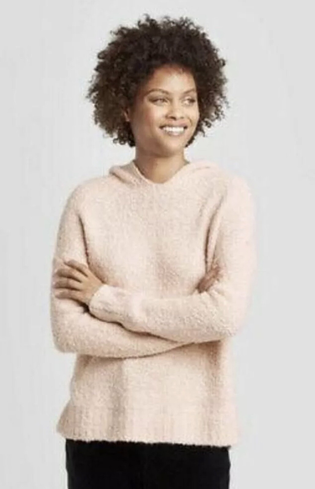 Target A New Day Women's Pullover Sweater Hoodie Size XS Teddy Bear Fleece  NWT | eBay