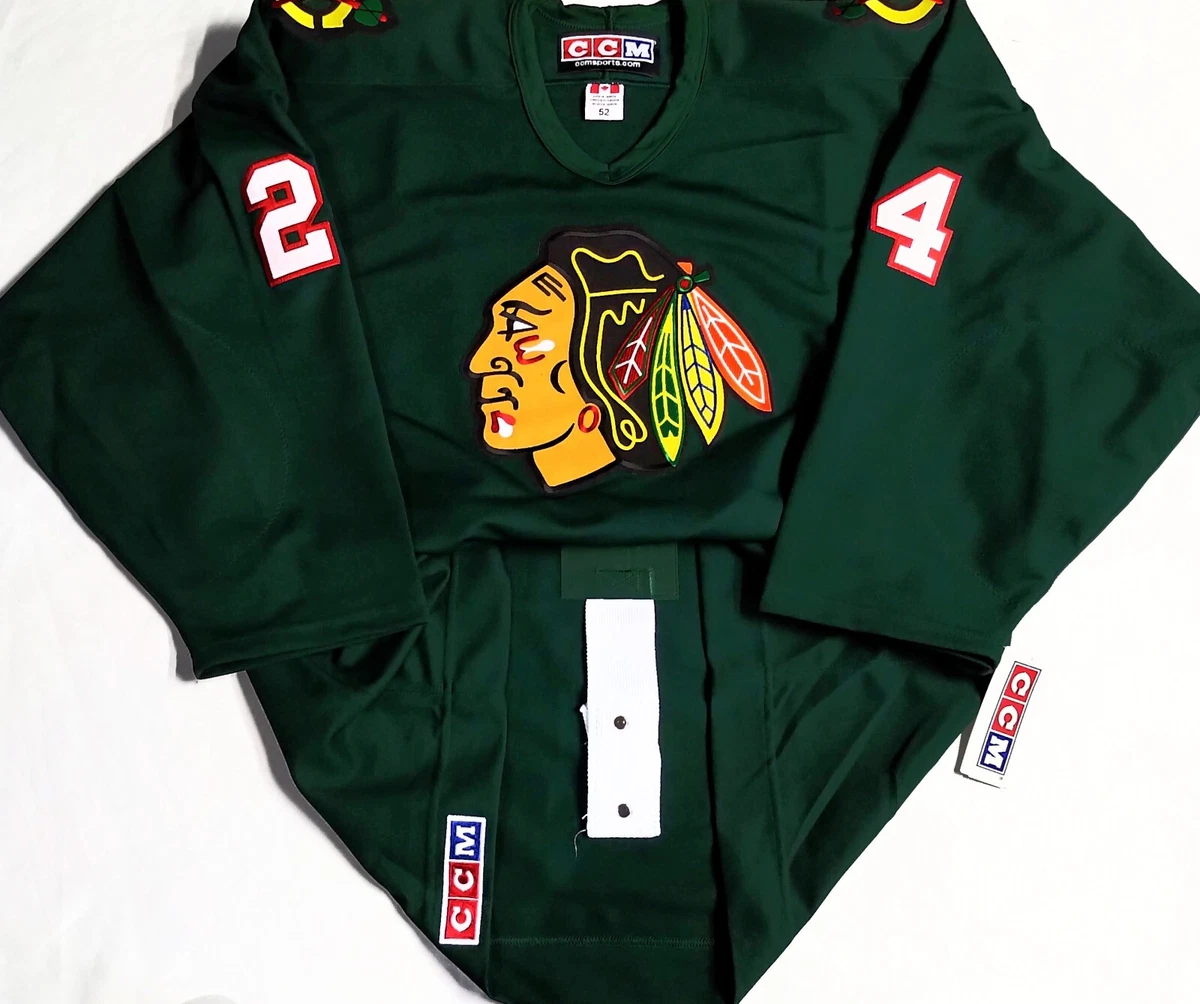 BOB PROBERT Chicago Blackhawks 1998 CCM Throwback Alternate NHL Hockey  Jersey - Custom Throwback Jerseys