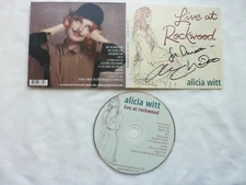 Alicia Witt Live at Rockwood 11 track CD album from 2012 signed
