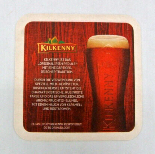 20 Stück Kilkenny Bierdeckel Untersetzer Bar Party Theke Gastro Brauerei Bier - Bild 3 von 5