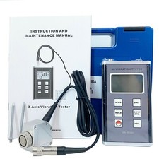 Portable Vibration Meter Vibrometers with Frequency Range Displacement 10Hz~1kHz