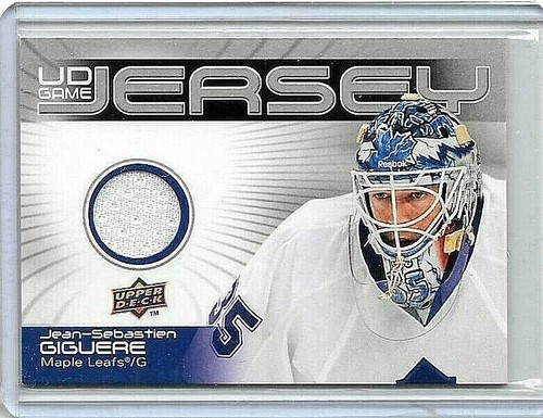 JEAN-SEBASTIEN GIGUERE AUTHENTIC GAME USED LOT OF {9} MINT ALL DIFFERENT JERSEYS - Imagen 5 de 6