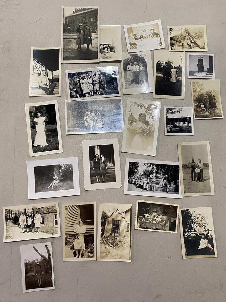Vintage Photographs, Lot Of 125, Black And White, Found Photos eBay