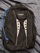 CamelBak Black Gray Day Star Hydration Backpack - With Bladder - Barely Used!