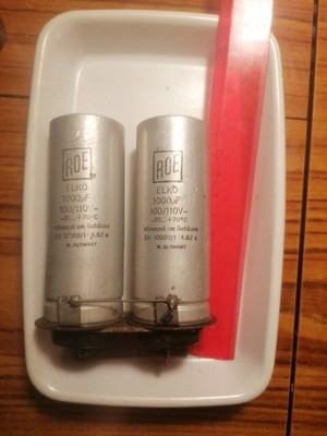 Elko ROE 1000ug 100/110V EH 10068/1 -20°-+70° VINTAGE Elko High End TECHNIK ALT 