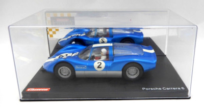 CARRERA EXCLUSIV #20431 BLUE PORSCHE CARRERA 6 ~ 1/24 SCALE SLOT CAR ~ TESTED