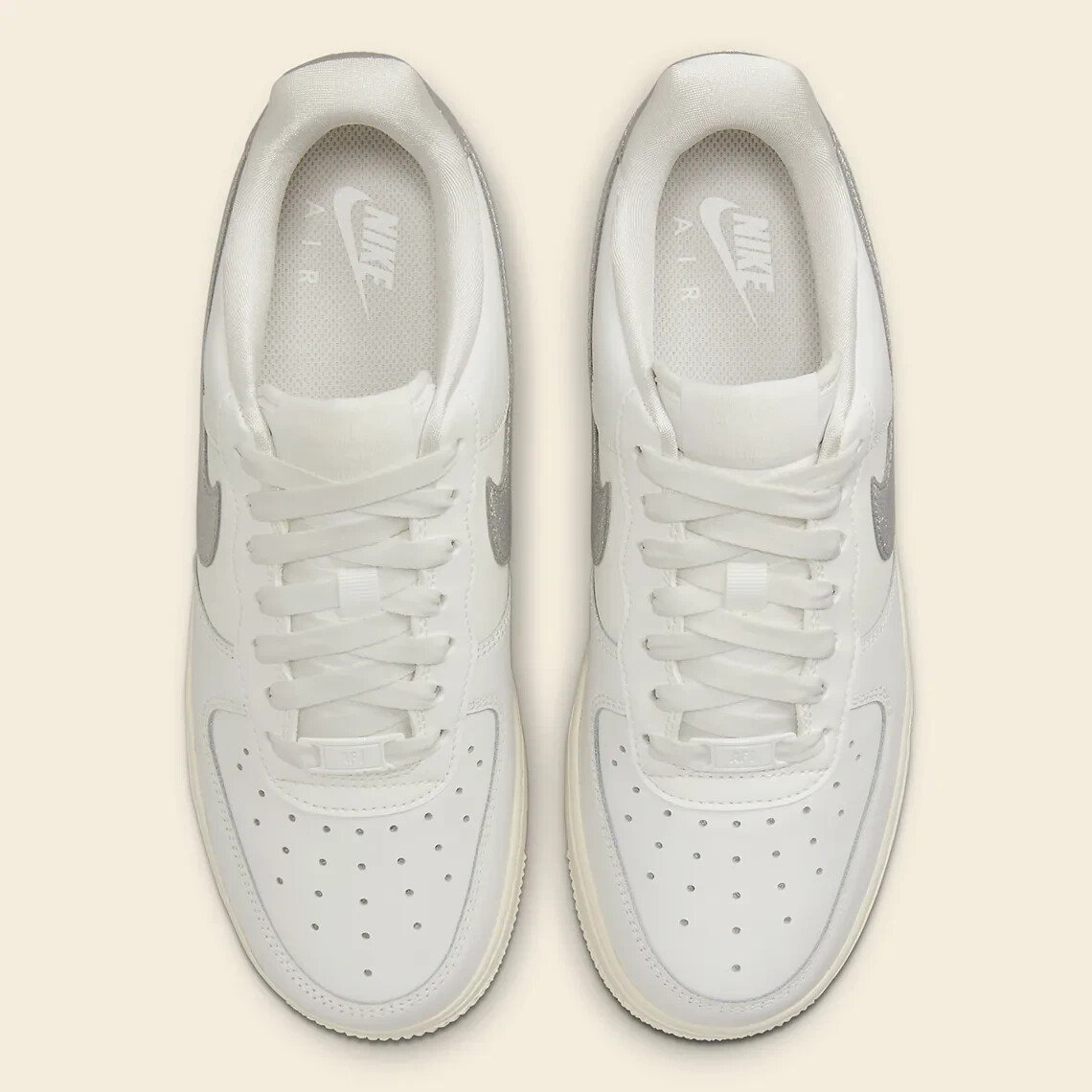 Nike Air Force 1 '07 White Sail Metallic Silver DQ7569-100
