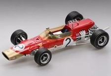 Tecnomodel 1/18 Lotus 48 #2 Graham Hill 1968 Hockenheim F2 DNF Model Car