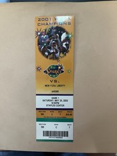 May 25, 2002 Los Angeles Sparks vs New York Liberty Full Ticket