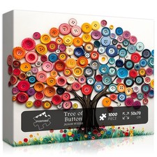 Tree of Life 1000 Piece Jigsaw Puzzle for Adults 19.7 x 27.6 Inch