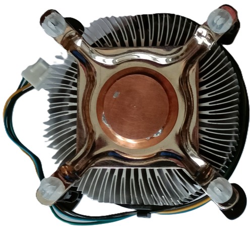 Dissipatore CPU Socket LGA 775 /T Pentium Celeron Dual Core 2 Duo Quad – A 4 PIN - Foto 6 di 6