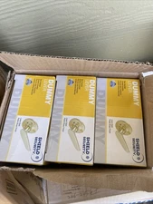 Shield Security Dummy Lever Polished Brass Finish LOT of 6 Handles Total. (1084)