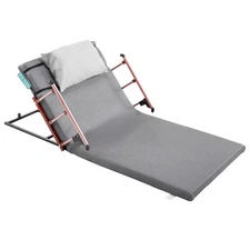 Electric Lifting Backrest 300 lbs 4-68° Adjustable with Folable Guardrail