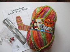 Sock Knitting Kit - various colours