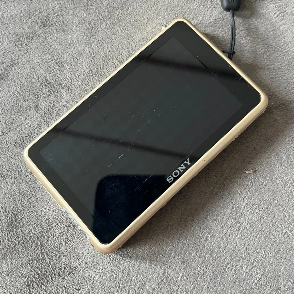 Sony Cyber-shot DSC-TX55 Digital Camera 16.2MP 5x with Accessories Gold - Image 2 of 4