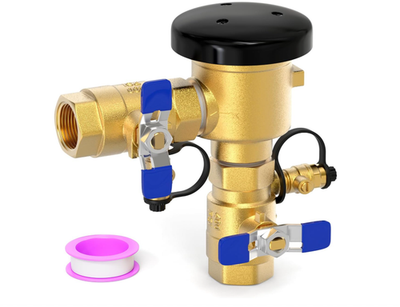 #ad 1quot; Pressure Vacuum Breaker Assembly Brass Backflow Preventer Valve Max 400Psi $109.99