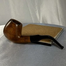 ITALY IMPORTED SMOOTH BRIAR BILLIARD SADDLE ESTATE PIPE CRAFTMASTER SUPREME