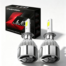 H1 6500k Super Bright White 40000lm Csp Led Headlight Bulb Kit High Low Beam Drl H1 6500k Super Bright White 40000lm Csp Led Headlight Bulb Kit High Low Beam Drl