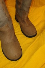 Dublin Waterproof Tall Brown Leather Lace-Up Riding Boots Equestrian Footwear