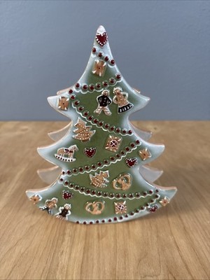 Villeroy & Boch Double Sided Christmas Tree Candle Holder Ginger