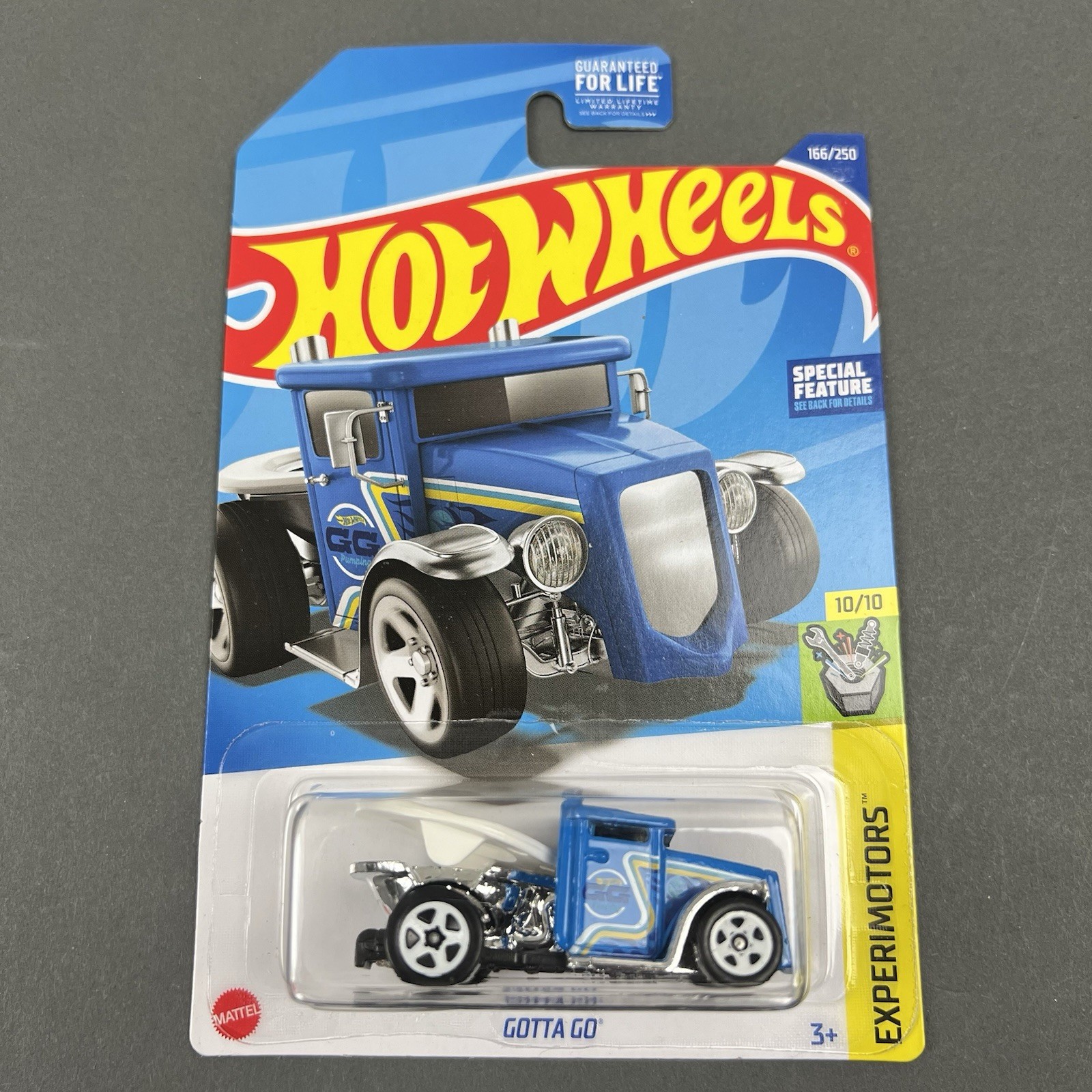 2022 Hot Wheels Gotta Go Treasure Hunt 166/250 Experimotors 10/10 New