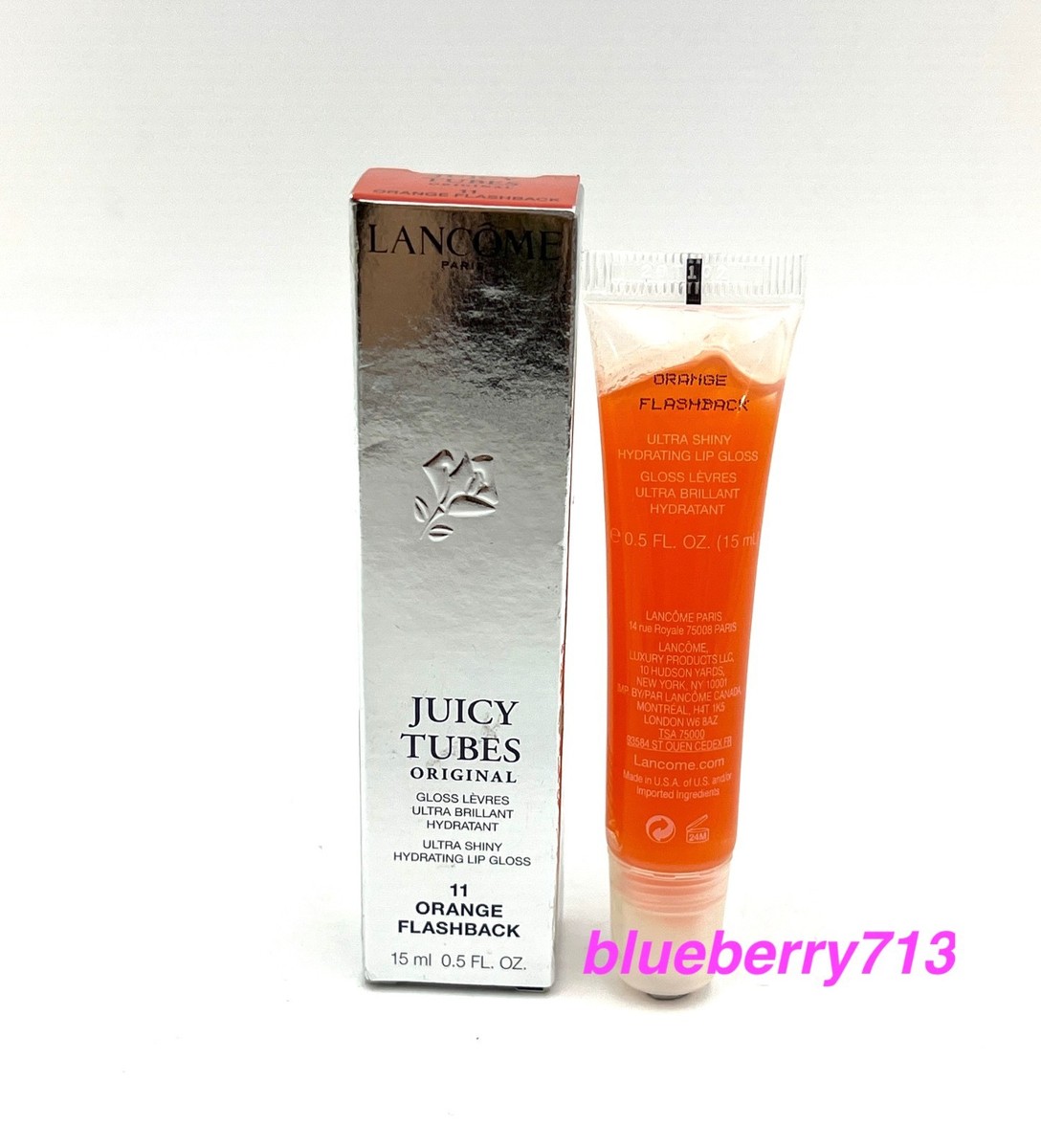 Lancome Juicy Tubes Original Ultra Shiny Lip Gloss ~ 11 Orange