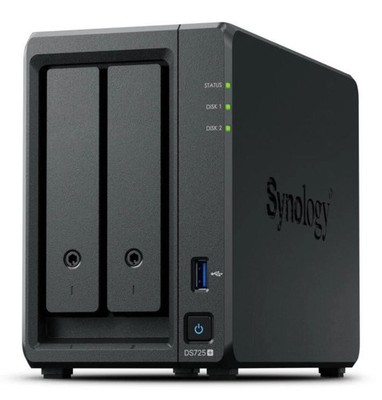 Synology Disk Station DS725+ NAS-Server (2 Schächte)