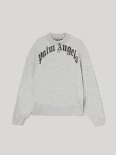 Palm Angels Curved Logo Sweatshirt