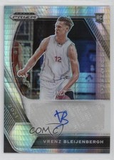 2021-22 Panini Prizm Draft Picks Hyper Vrenz Bleijenbergh #DP-WBL Auto 15wb