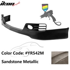 Fits 06-08 Acura Tsx Front Bumper Lip Euro-r Style Spoiler Yr542m Sandstone Kit