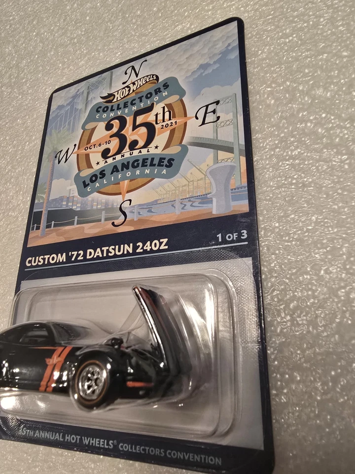 2021 Hot Wheels 35th Convention Custom '72 Datsun 240Z #4633/6200 🔥 - Image 4 of 4