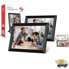 32GB FRAMEO 10.1 Inch Smart WiFi Digital Photo Frame 1280x800 IPS LCD Touch S...