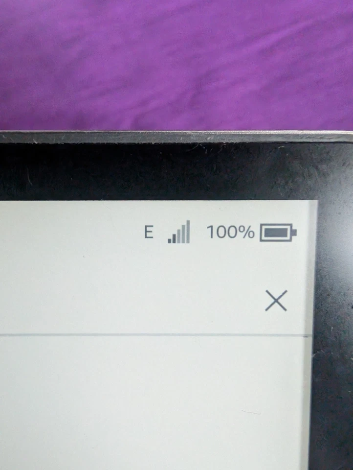 Amazon Kindle Oasis 9th Gen 32GB Grey, Wi-Fi + 3G, CW968W, ones red description - Image 4 of 4