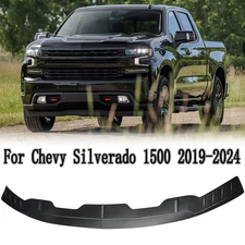 Balck Hood Protector Bug Shield Deflector Fits 2019-2024 Chevy Silverado 1500