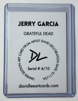 Jerry Garcia Limited Edition Artist Signed 