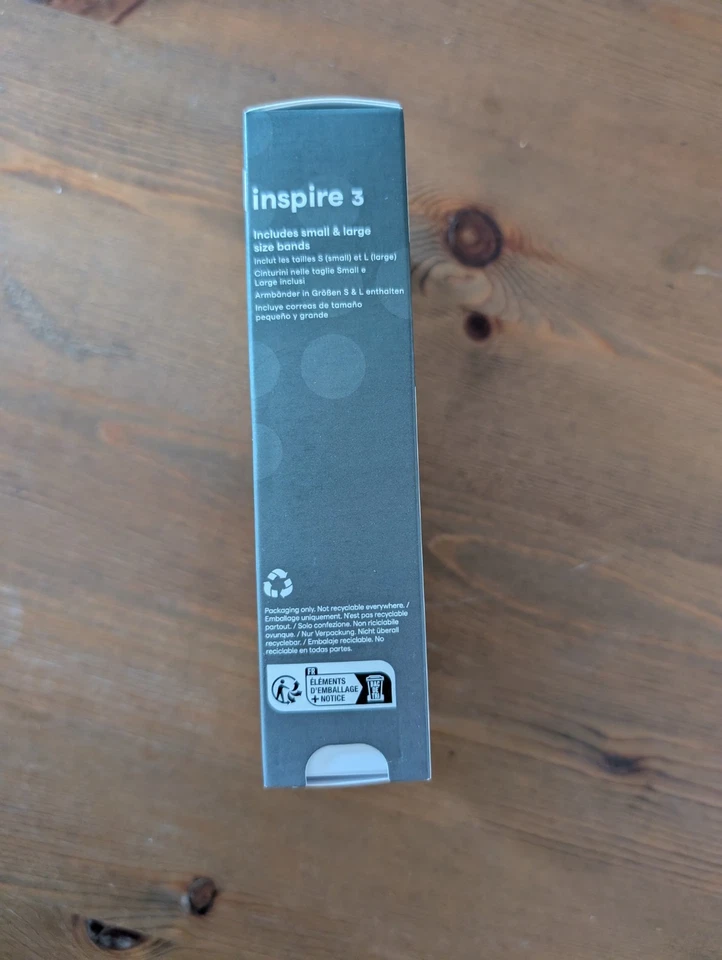 Fitbit Inspire 3 Aktivitäts Fitness Tracker - Midnight Zen/Black Neu und OVP - Bild 2 von 4