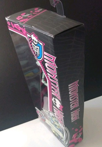 Monster High Sarg Bean Frankie Stein Mädchen Puppe 2013 Kaffeetasse NEU Mattel Neu in OVP - Bild 15 von 15