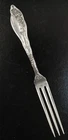 International Sterling Mille Fleurs Strawberry Forks
