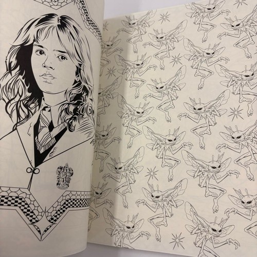 NEW Harry Potter Notebook Mina Lima and Coloring Book Set - Picture 5 of 5