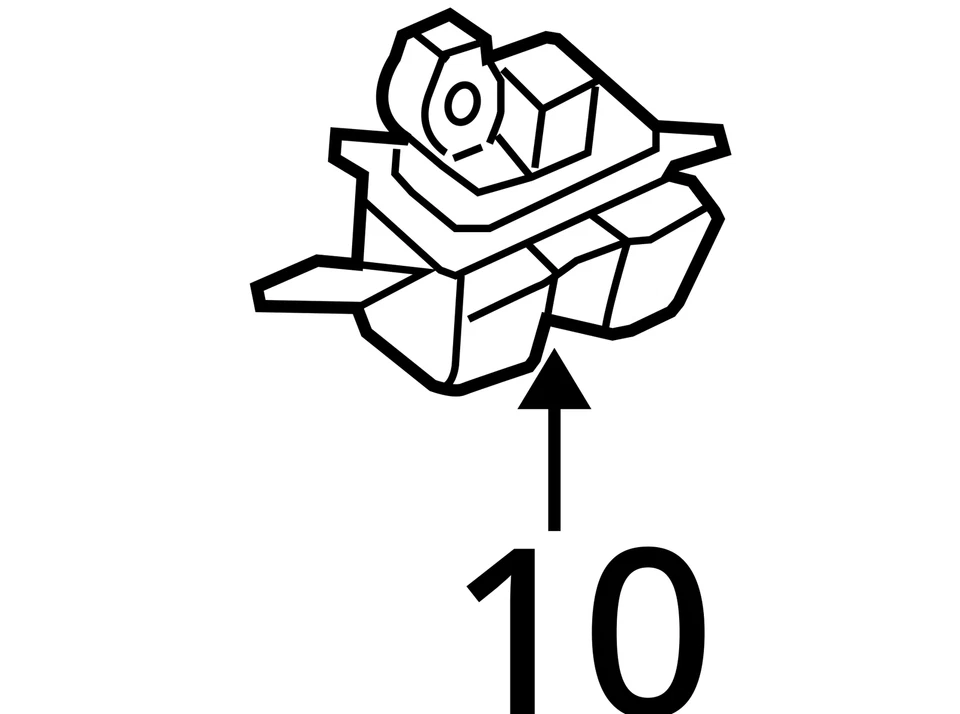 Actuador de bloqueo de puerta levadiza Dodge Durango 04-05 2004-2005 55362102ab Foto 4 de 4