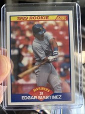 1989 Score - Edgar Martinez #637