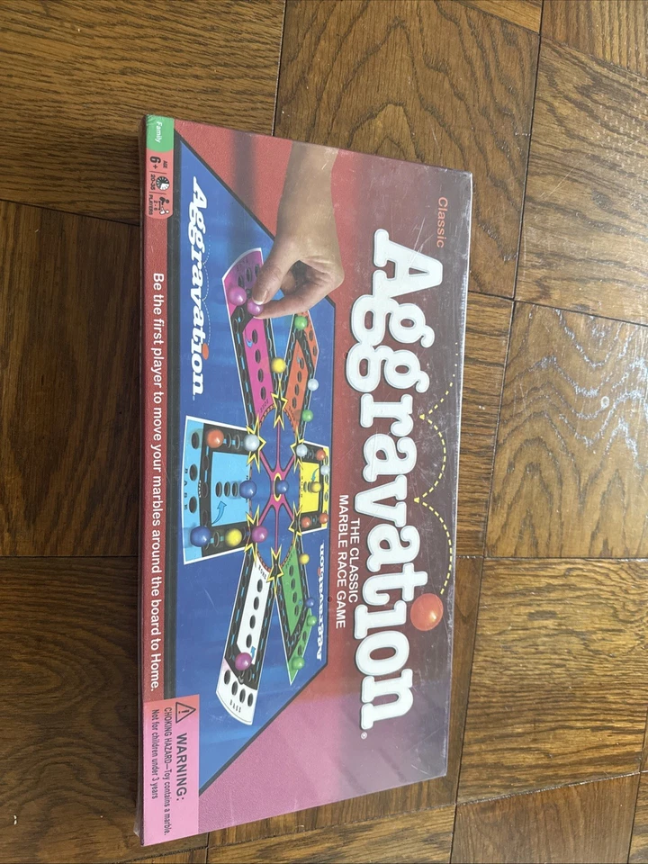 Juego de mesa Aggravation Classic Marble Race de Hasbro precintado nuevo Foto 4 de 4